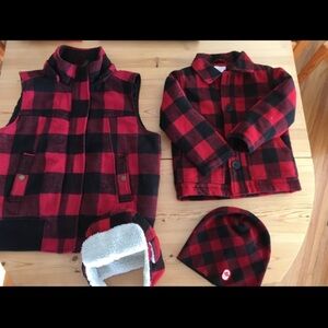 Photoshoot Family “Plaid” Bundle (4 Items)